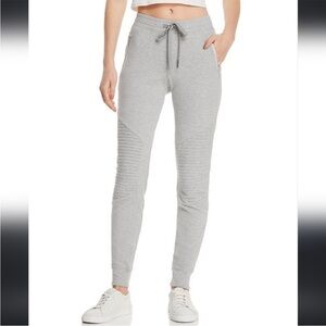 Alo Yoga Moto Sweatpants. Light Gray. Size XS.